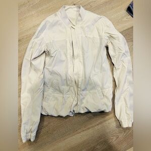 Lululemon White Jacket size 4